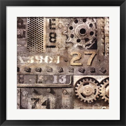 Framed Industrial II Print