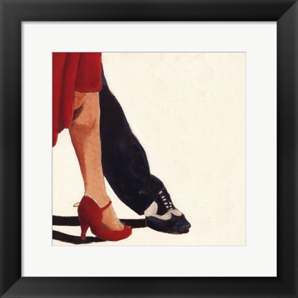 Framed Dance with me Print