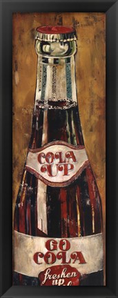 Framed Cola Up Print