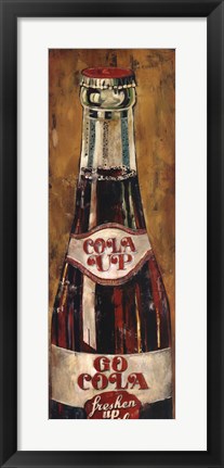 Framed Cola Up Print