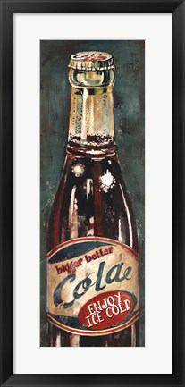 Framed Cola Print