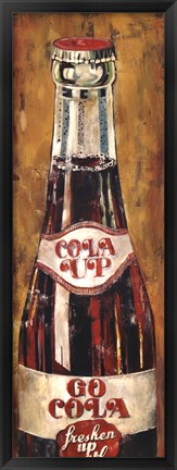 Framed Cola Up Print