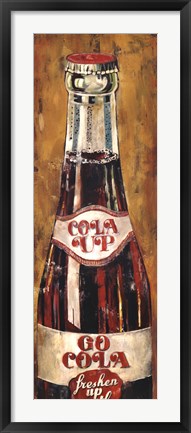 Framed Cola Up Print