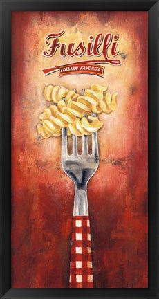 Framed Fusilli Print