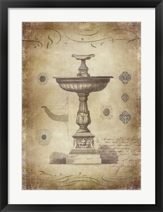 Framed Ornamental II Print