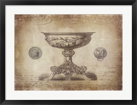 Framed Ornamental III Print