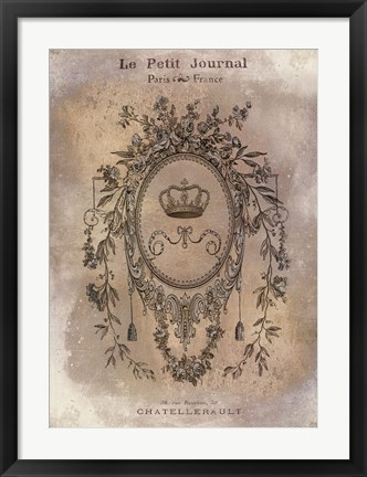 Framed Le Petite Journal Print