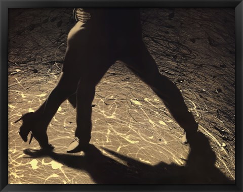 Framed Tango in controluce Print