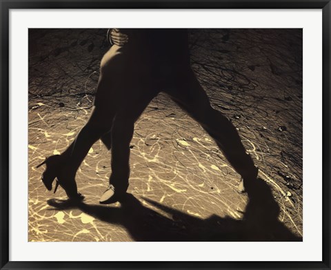 Framed Tango in controluce Print