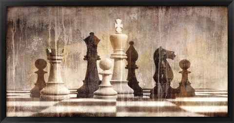 Framed Chess Print