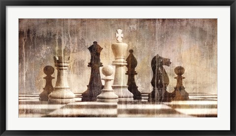 Framed Chess Print