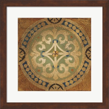 Framed Petite Tiles IV Print