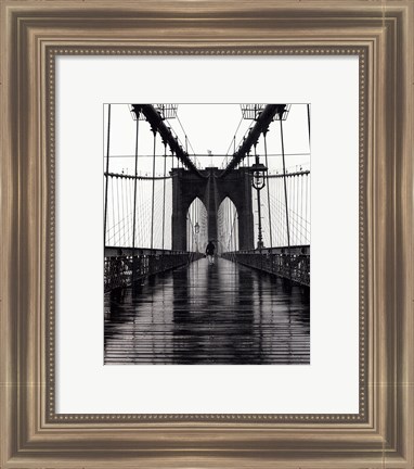 Framed Brooklyn Bridge Print