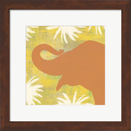 Framed Elephant Print