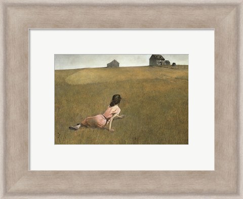 Framed Christina&#39;s World Print