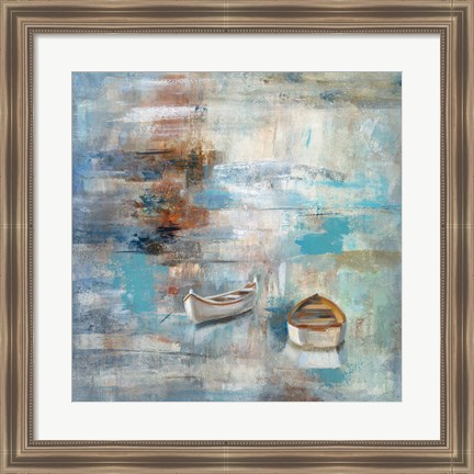 Framed Calm Sea Print