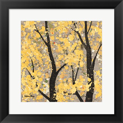 Framed Autumn Theme Print