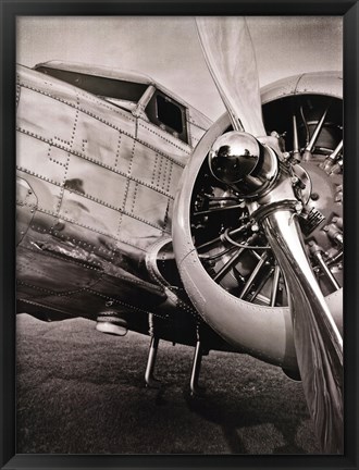 Framed Lockheed 12A Electra Junior Print