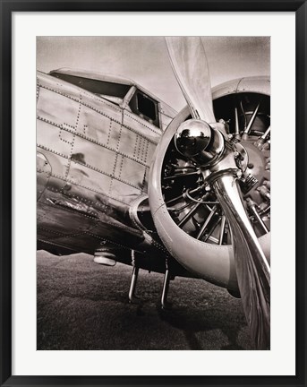 Framed Lockheed 12A Electra Junior Print