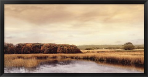 Framed Ripples On the Water Print