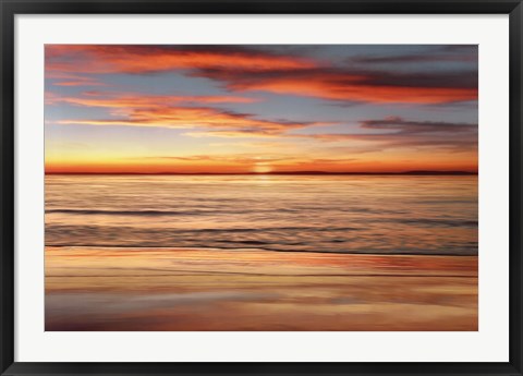 Framed Surf and Sand Print