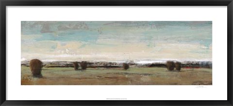 Framed Flat Land I Print