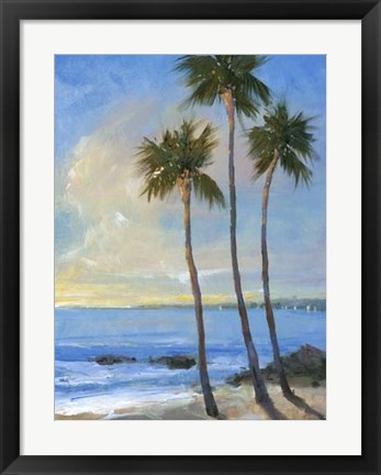 Framed Tropical Breeze II Print