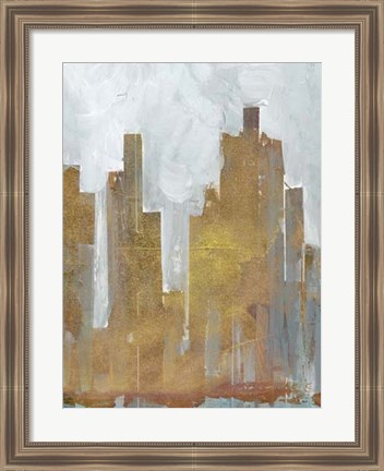 Framed Urban Dawn II Print