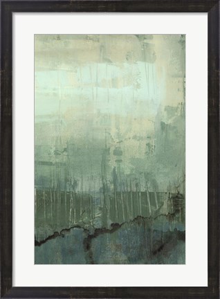 Framed Emerald Sky II Print