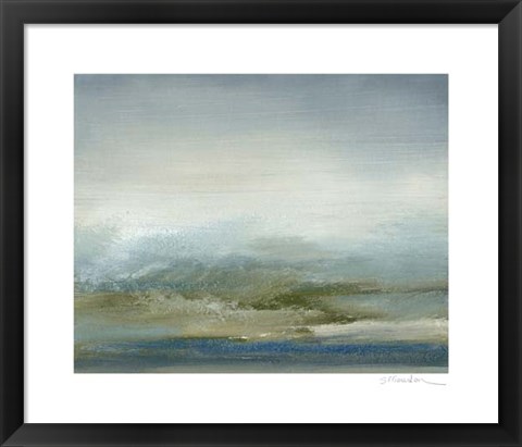 Framed Sea II Print