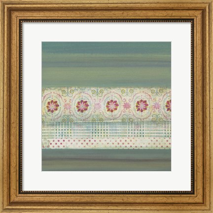 Framed Gift of Blooms II Print