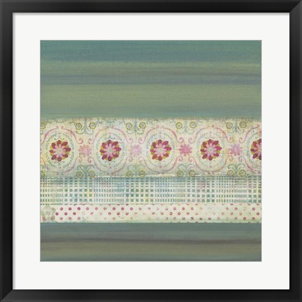 Framed Gift of Blooms II Print