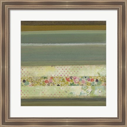 Framed Gift of Blooms III Print