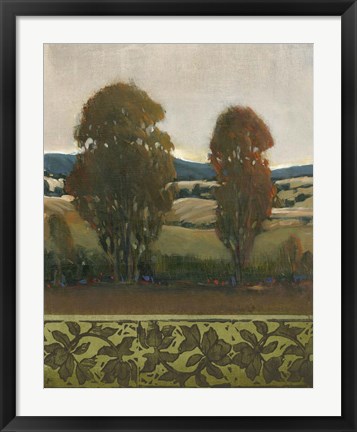 Framed Peaceful Valley II Print