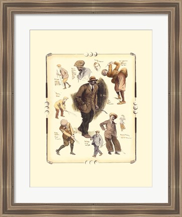 Framed Open Championship At Muirfield Print