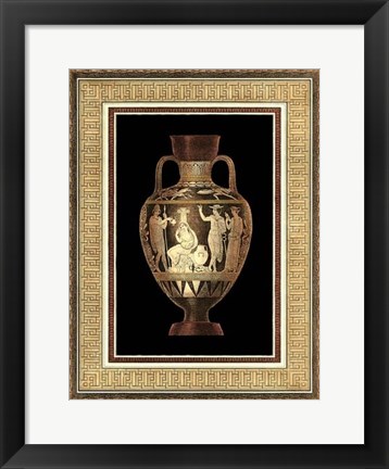 Framed Etruscan Earthenware III Print