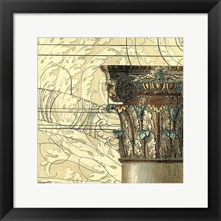 Framed Architectural Inspiration III Print