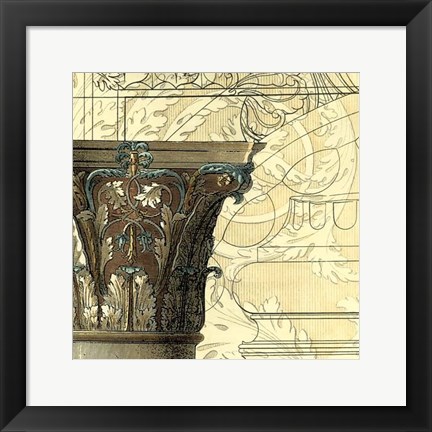 Framed Architectural Inspiration IV Print