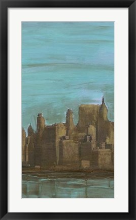 Framed Manhattan Triptych II Print