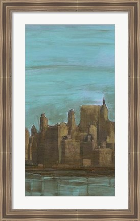 Framed Manhattan Triptych II Print