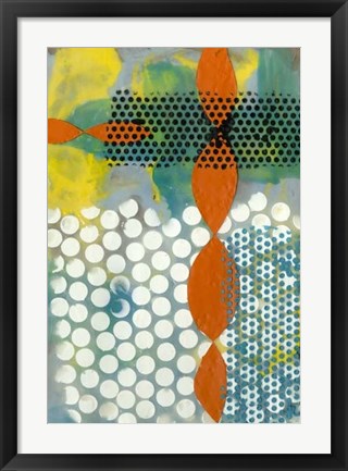 Framed Translucent Abstraction II Print