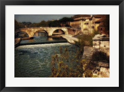 Framed Ponte Cestio Print