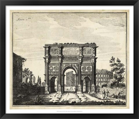 Framed Constantine&#39;s Arch Print