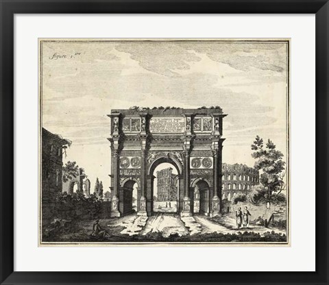 Framed Constantine&#39;s Arch Print