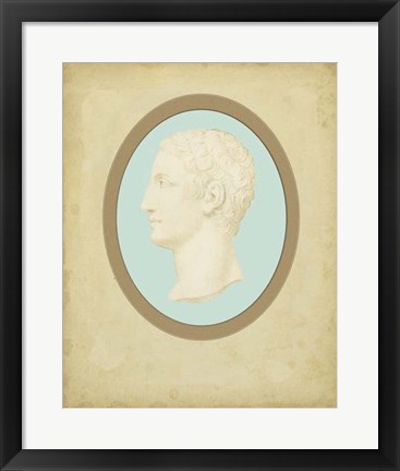 Framed Spa Cameo II Print