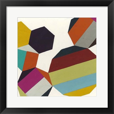 Framed Poly-Rhythmic II Print