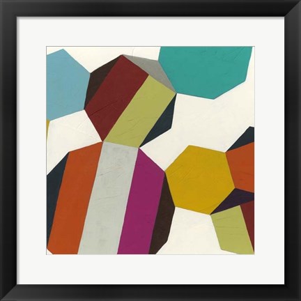 Framed Poly-Rhythmic IV Print