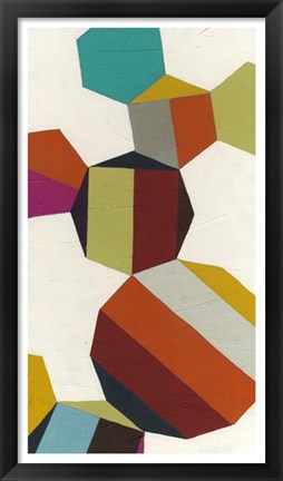 Framed Poly-Rhythmic V Print