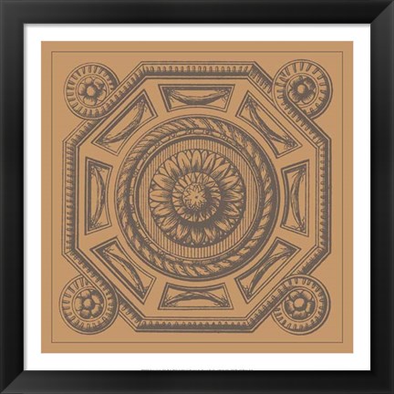 Framed Terra Cotta Tile II Print