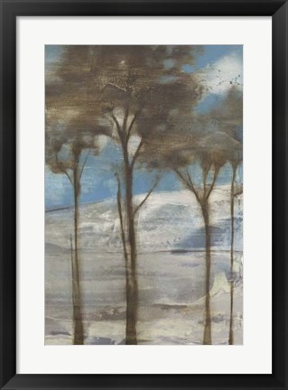 Framed Near Dusk II Print